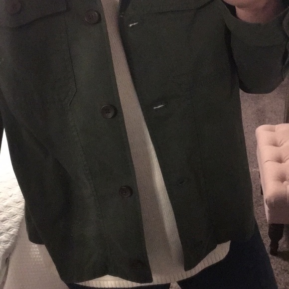 NWT: Olive Green Utility Jacket - Picture 8 of 8
